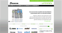 Desktop Screenshot of megacom.fr